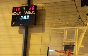 Victoire U15 garçons 118-28  contre moyenneville