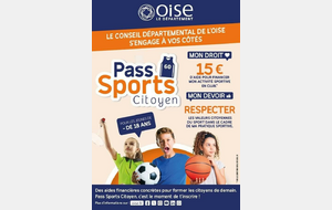 Le Pass Sport est de retour !